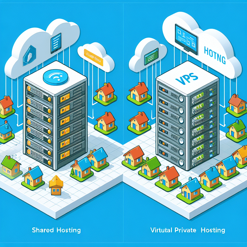 Shared Hosting vs VPS Hosting Image